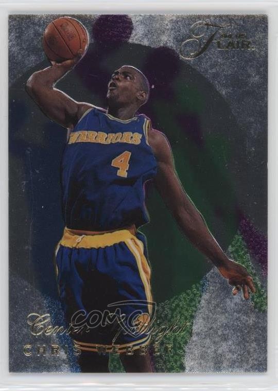 1994-95 Flair Center Spotlight Chris Webber #6 HOF 0e0
