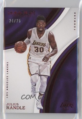 2016-17 Panini Immaculate Red 24/25 Julius Randle #52 b2g