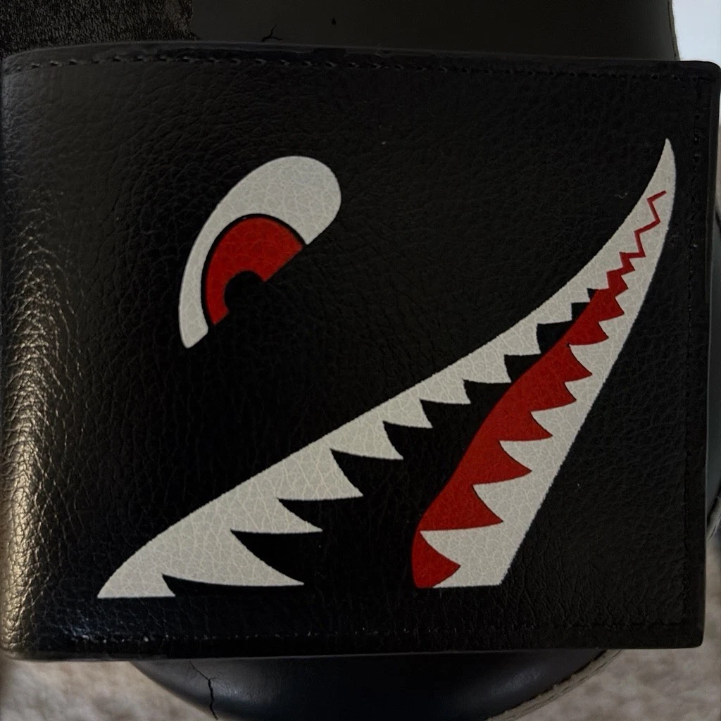 A Bathing Ape Black Wallets for Men for sale | eBay
