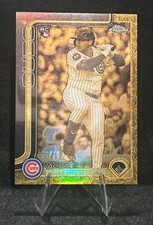 2025 TOPPS GILDED COLLECTION Moises Ballesteros Cast In Gold SP #/199 Cubs