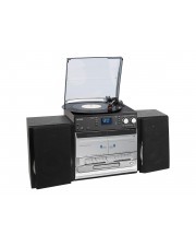 Inter Sales DENVER MRD-166 Audiosystem 4 Watt Gesamt Turntable FM radio DAB+/FM