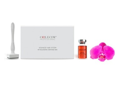 Calecim Professional Advanced Hair Regrow System  6 bottles X 5g  with Activator