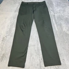 Rhone Pants Mens 32x32 Green Commuter Stretch Performance Chino Golf Athletic