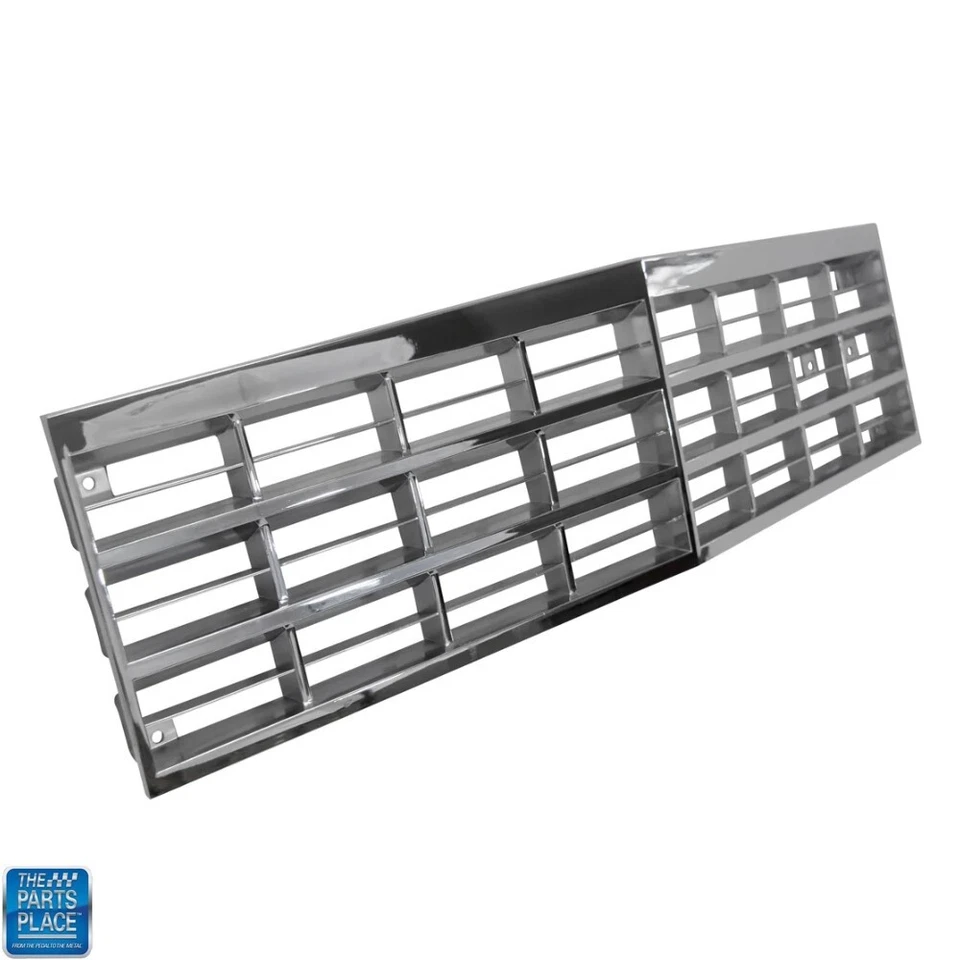 Chevrolet Monte Carlo 1983-1986 parrilla delantera cromada (excepto 1986 LS) Foto 2 de 3