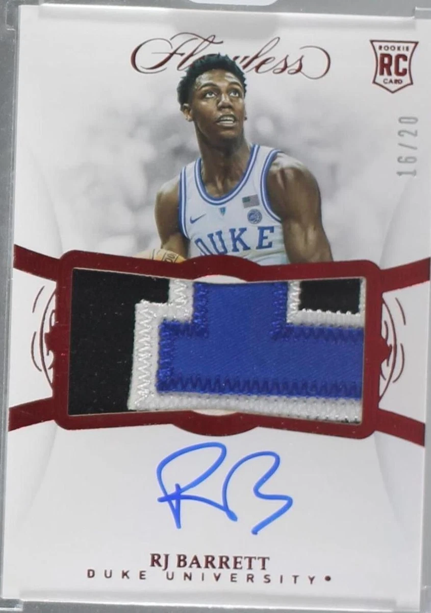 2019-20 Panini Flawless Collegiate - RJ Barrett #142 for sale | eBay