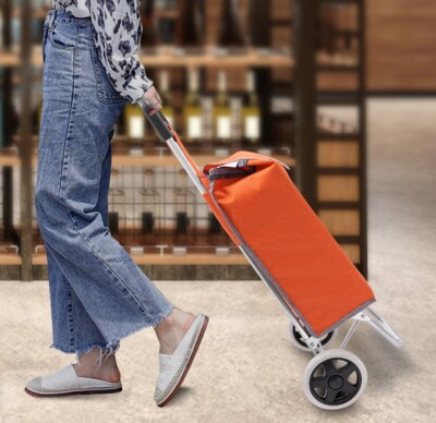 Faltbarer Einkaufstrolley Einkaufswagen | Shoppingtasche Trolley Einkaufsroller