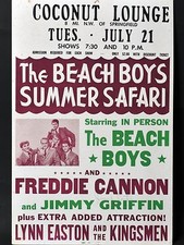 The Beach Boys Springfield 16" x 12" Photo Repro Concert Poster