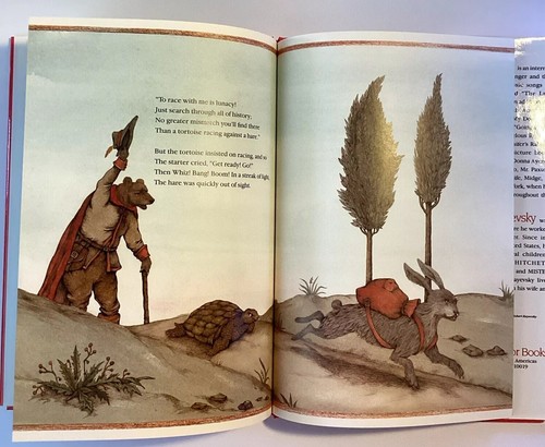 NOS ©1988 AESOP'S FABLES HARDCOVER WITH JACKET TOM PAXTON & ROBERT RAYEVSKY - Picture 6 of 14
