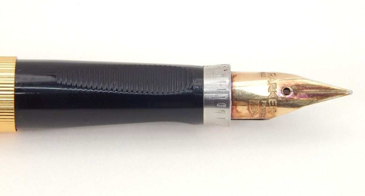 PARKER 75 FRANCE GOLD FOUNTAIN PEN - VINTAGE | eBay