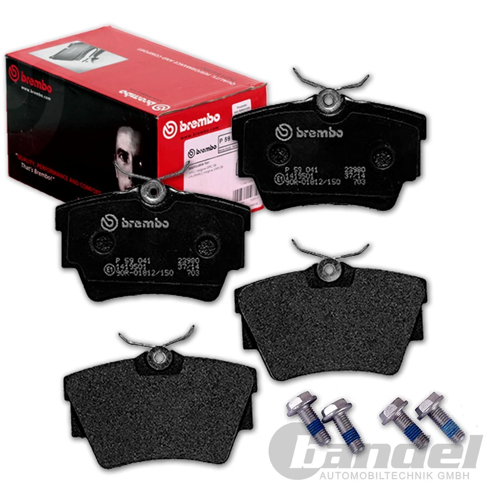 BREMBO Discos de Freno + Pastillas Traseras para Opel Vivaro A Renault Trafic 2 - Imagen 2 de 2