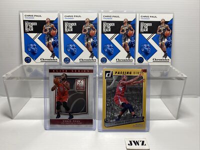 CHRIS PAUL - LA, OKC - DONRUSS, Chronicles Panini Card - BUNDLE  