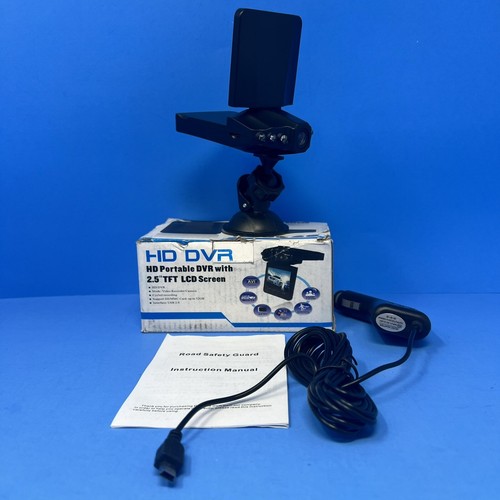 Dash Cam HD Portable DVR with 2.5" TFT LCD Screen Video Recorder Camera - Picture 2 of 24