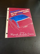WEYMAHYDE WEYMOUTH STOCK LINE LANDAU TOPPING FABRIC SWATCHES SENECA CADILLAC 