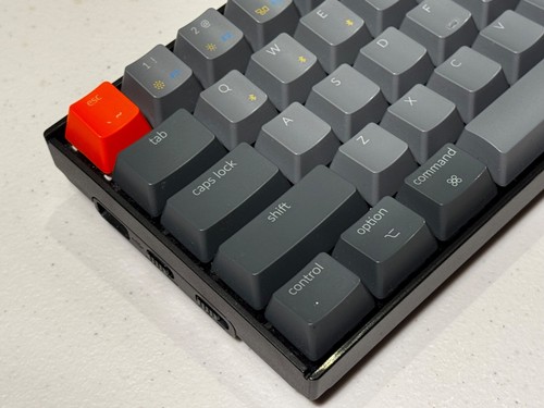 Keychron K6 Wired/Wireless Compact Mechanical Keyboard Gateron Brown Switches - Picture 2 of 7