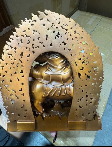 15CM Tibet Dorje Legpa Protector Buddha Copper Statue - Picture 4 of 4