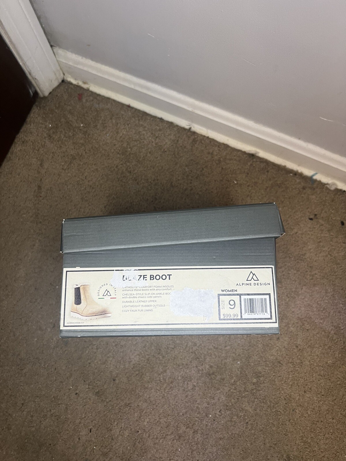 Alpine Design Womens Blaze Chelsea Boot Light Tan Size 9W eBay