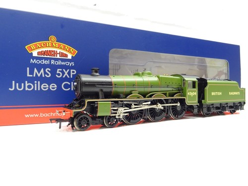 OO GAUGE BACHMANN BR APPLE GREEN JUBILEE 45064 CEYLON (SUPER DETAIL) 31-191 | Condition: New