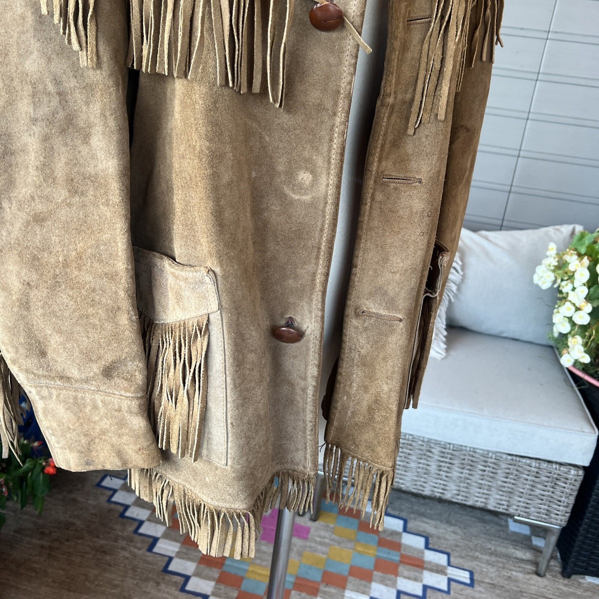 〈 SCHOTT 〉western fringe suede jacket C02FF012-027F-4D50-A275-