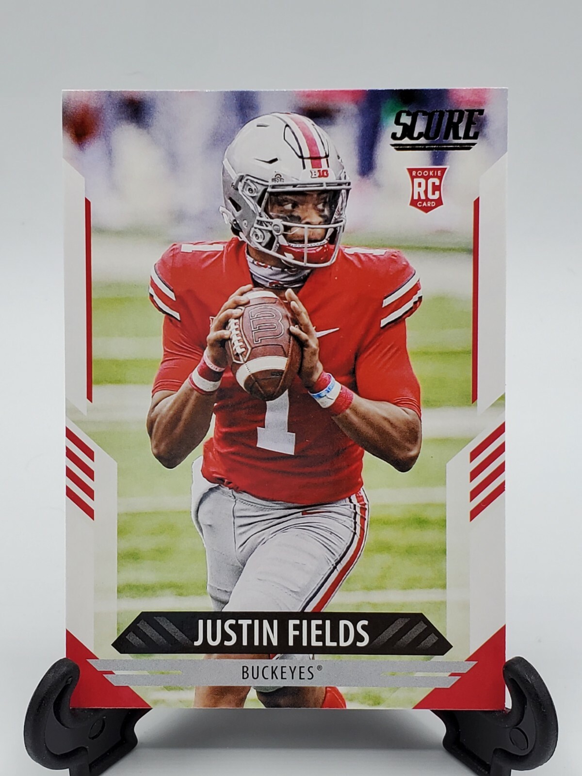 2021 Panini Score Football #302 Justin Fields Rookie Card | eBay