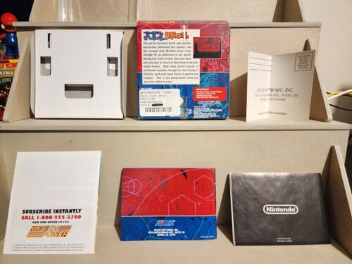 Jack Bros. (US) (Nintendo Virtual Boy) Complete in Box w/Inserts - Authentic - Picture 2 of 13