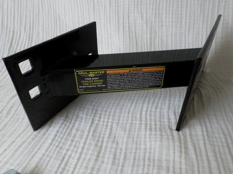 HAUL MASTER Spare Tire Carrier Mount For Utility/Boat Trailers Item