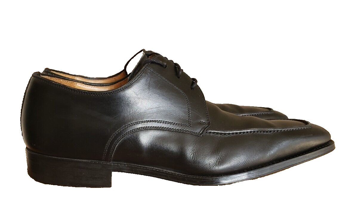 MAGNANNI Men Dress Shoes Apron-Toe Black 13M-US/12.5UK/46EU Leather Derby Monroe Men main image 4