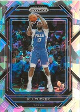 2022-23 Panini Prizm P.J. Tucker #42 Silver Prizm SP Philadelphia 76ers
