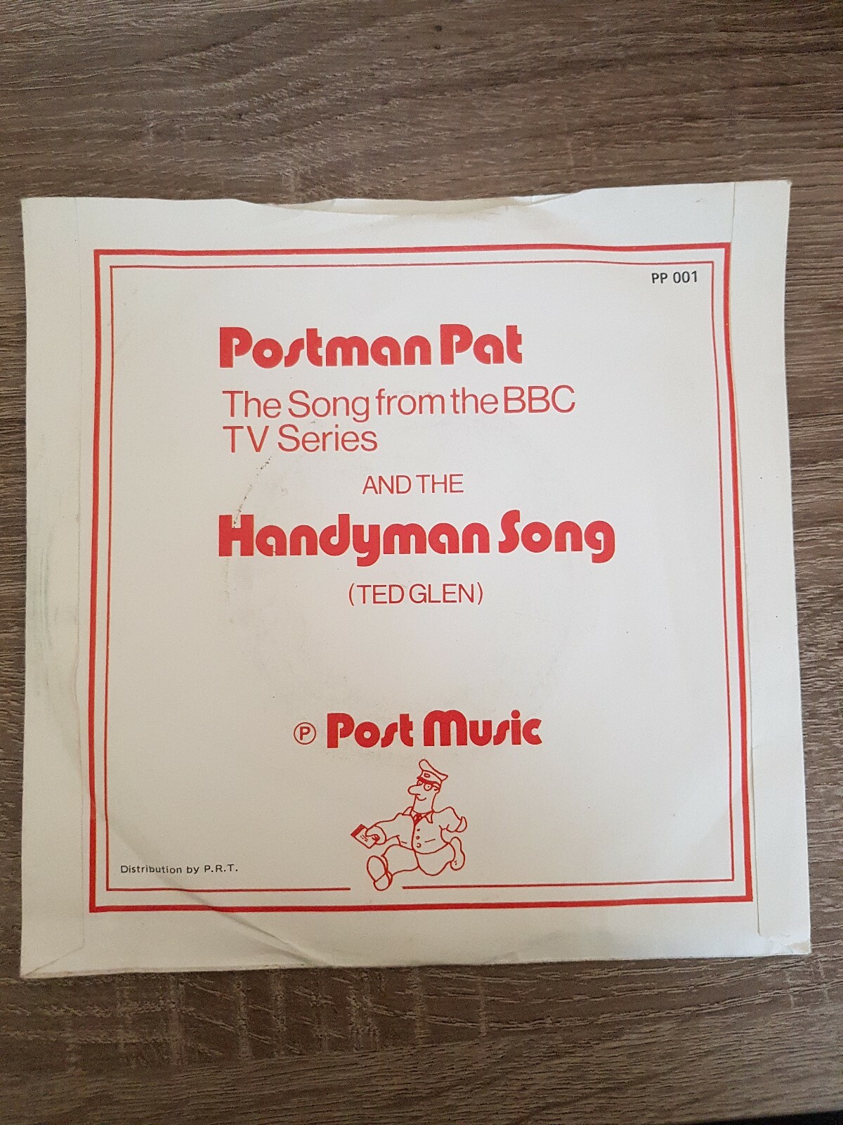 Postman Pat Theme Tune And The Handyman Song Vinal with Sleeve eBay