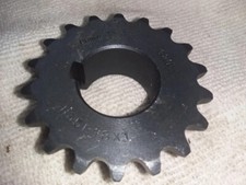 H35B18-1" 1 Inch Shaft Keyed Round Bore Sprocket  35 Roller Chain 18 Tooth