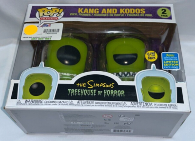 Funko Pop! Simpsons Treehouse of Horror Kang and Kodos Figures for
