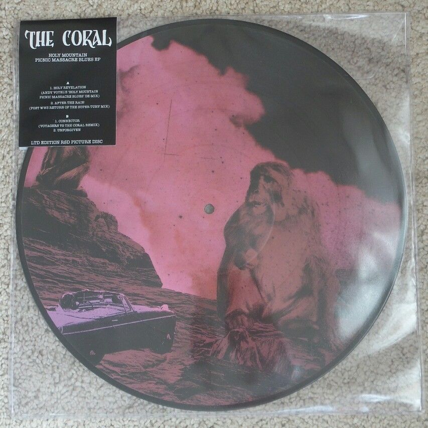 THE CORAL HOLY MOUNTAIN PICNIC MASSACRE VINILE EP 12" PICTURE DISC RSD 2017