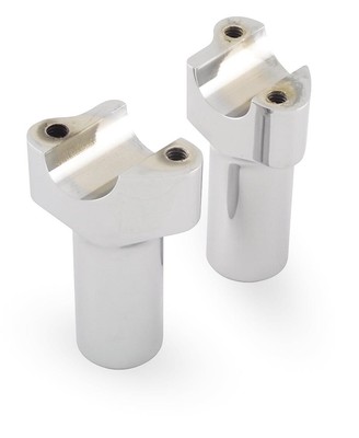 Wild Rifle Risers Wild 1 Chubbys Risers WO528 6in. High - Chrome | eBay
