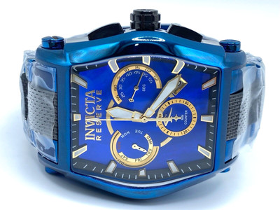NEW INVICTA WATCH  Reserve 34767-A 46mm Z60 Quartz  3 Year Warranty