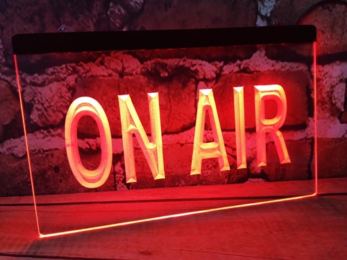 On Air Studio Beer Bar Pub Club 3D Signs LED Neon Light Sign Vintage Home