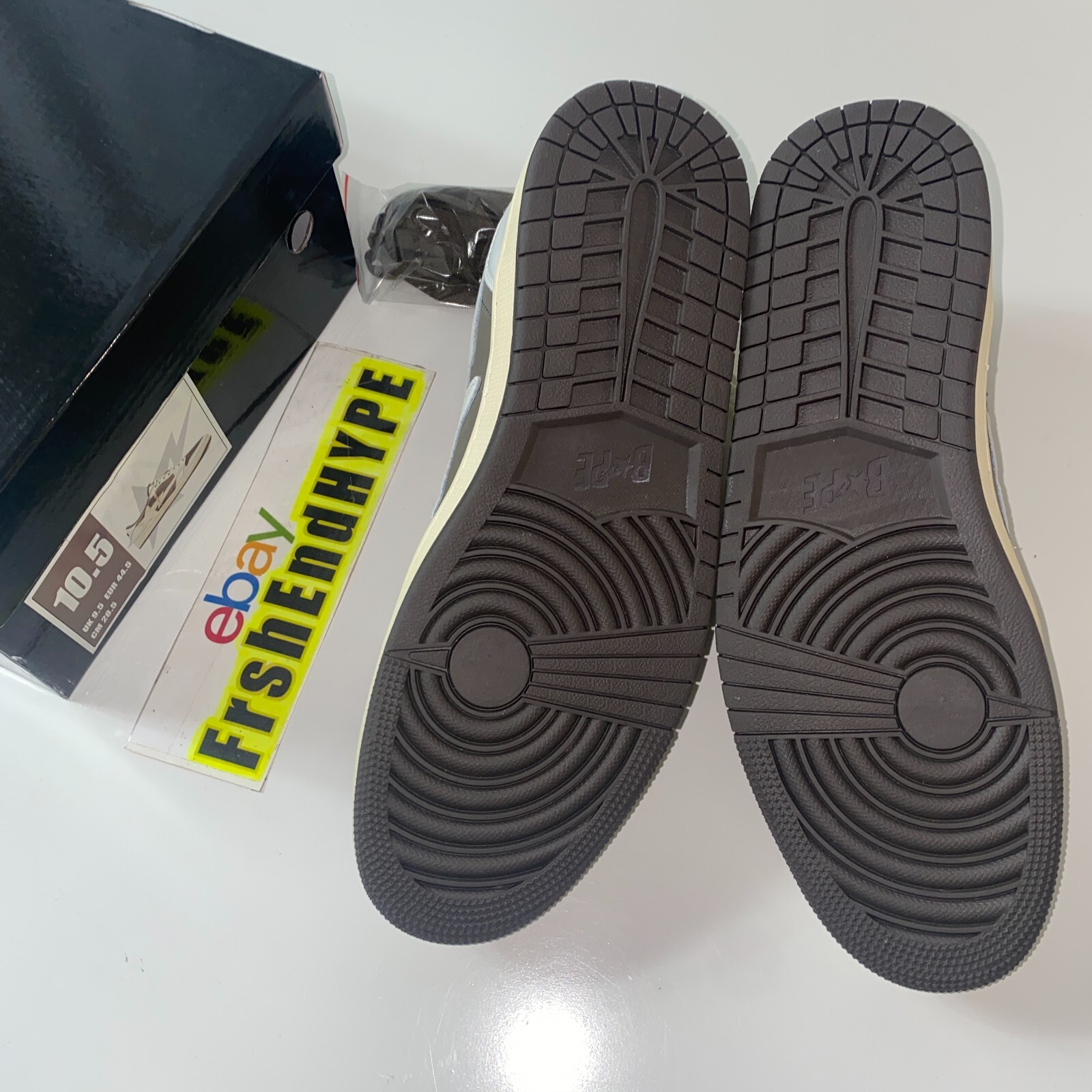 Indigo Studios LA Reverse Mocha Size 10.5 Travis Scott Inspired 