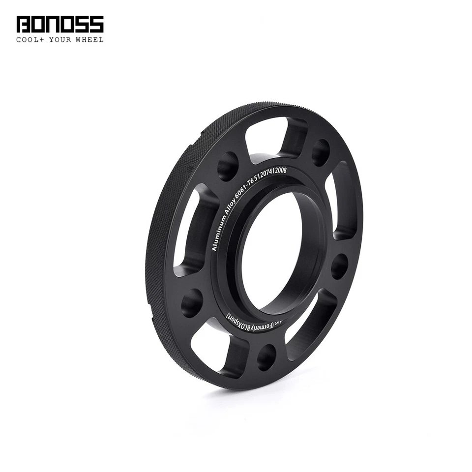 Espaçadores de roda pretos 2 peças 10 mm 5x120 BMW M5 E60 E61 E34 E28 525i 528e 535i 530i - Imagem 4 de 4
