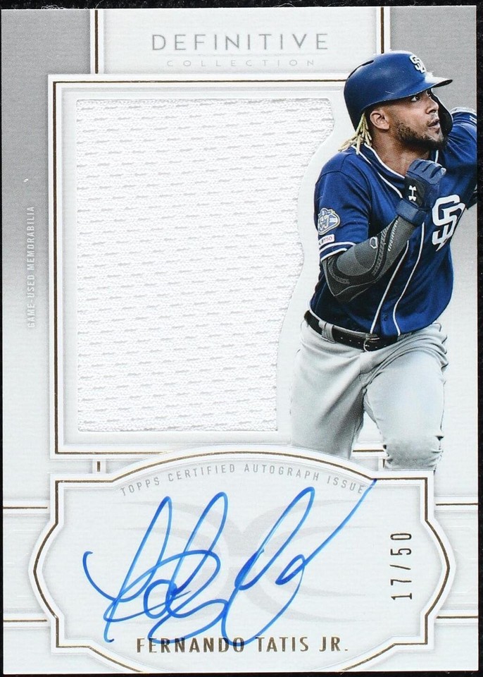 2020 Topps Definitive Collection - Fernando Tatís Jr. #ARC-FTJ - 1 of 1