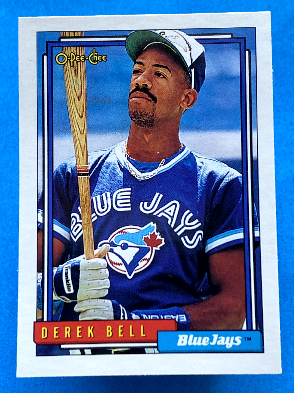 Derek Bell 1992 O-Pee-Chee #121 Toronto Blue Jays