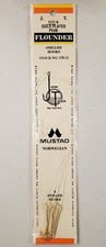 Jeros Tackle Gold Plated Peak Flounder Mustad...