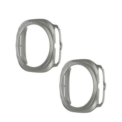 1/2 pz per Samsung Galaxy Watch Ultra 47 mm custodia PC protezione schermo copertura completa - Foto 15 di 22