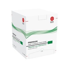 WMP PREMIUM DENTRIFICE TREATED DISPOSABLE FOAM ORAL SWABS DENTIPS BOX OF 250