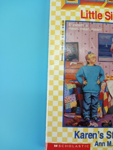Babysitters Little Sister #49 Karens Stepmother 90s Paperback Book Ann M Martin - Picture 6 of 12
