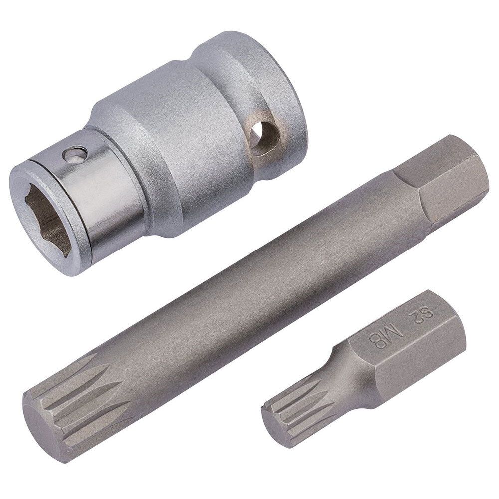 Draper Expert 212259cm Quadro Dr.Spline Po' Set (3 Pezzi)