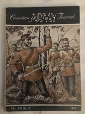 Canadian Army Journal Vol XVI No 2 1962