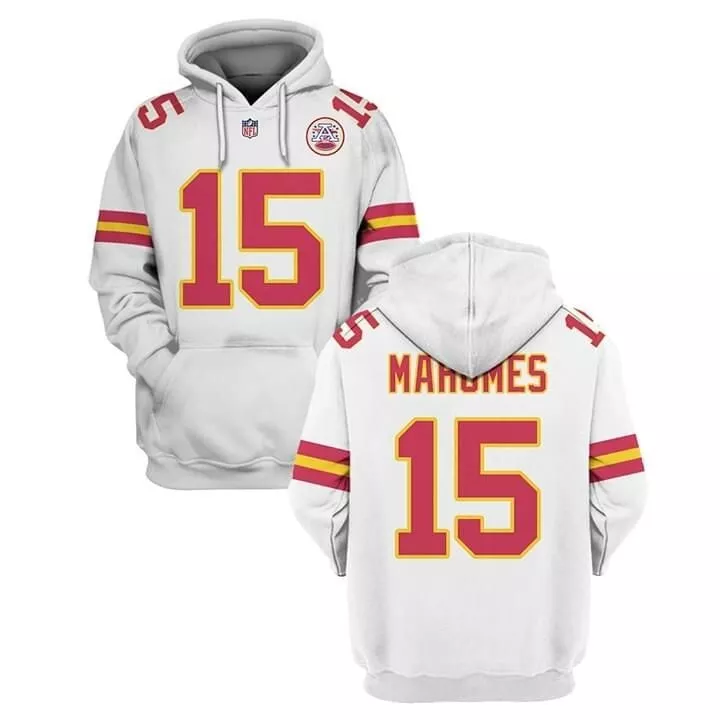 15 sudaderas con capucha ligeras de f tbol americano de los Kansas