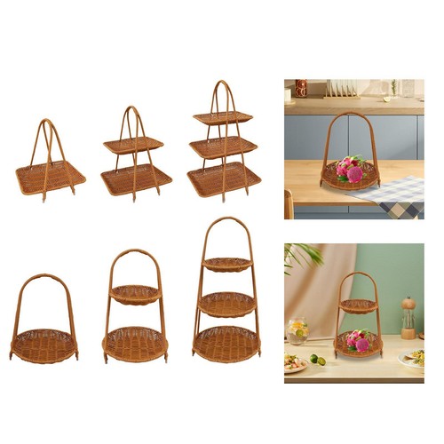 Korb Organizer Mit Griff - 5-Fach Aufbewahrungskorb Für Schreibtisch & Haushalt