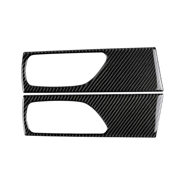 2X Carbon Fiber Inner Rear Door Handle Cover Trim Fits Lexus 201419