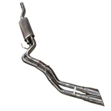 Stainless Dual 3" CatBack Exhaust Muffler System 15-22 Ford F150 5.0L V8 Truck