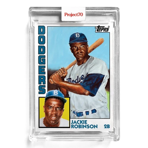 Topps PROJECT 70 Card #126 - 1984 Jackie Robinson by Jonas Never