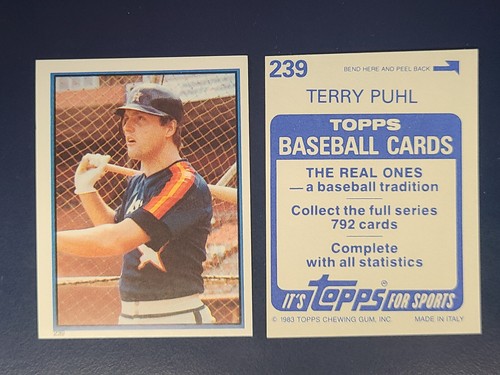 1983 Topps Baseball Stickers Complete Your Set You Pick Choose #221 - 330 - Picture 19 of 110